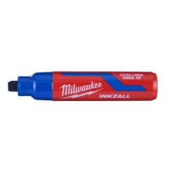 Marker INKZALL albastru cu varf lat, 14,5mm, Milwaukee