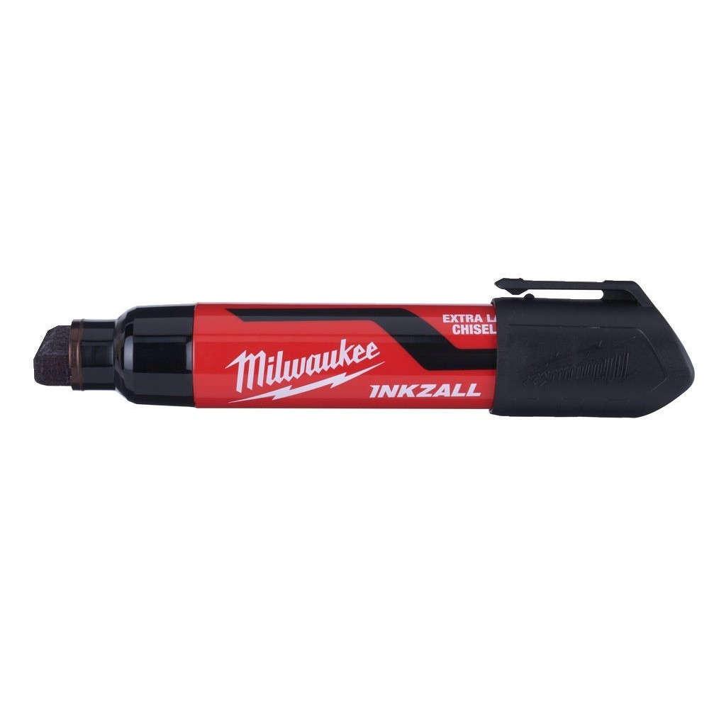 Marker INKZALL™ negru cu varf lat, 14.5 mm, Milwaukee