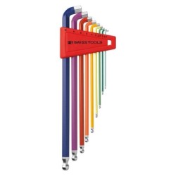 Set chei imbus 1.5-10mm Rainbow, 9 piese, PB Swiss Tools