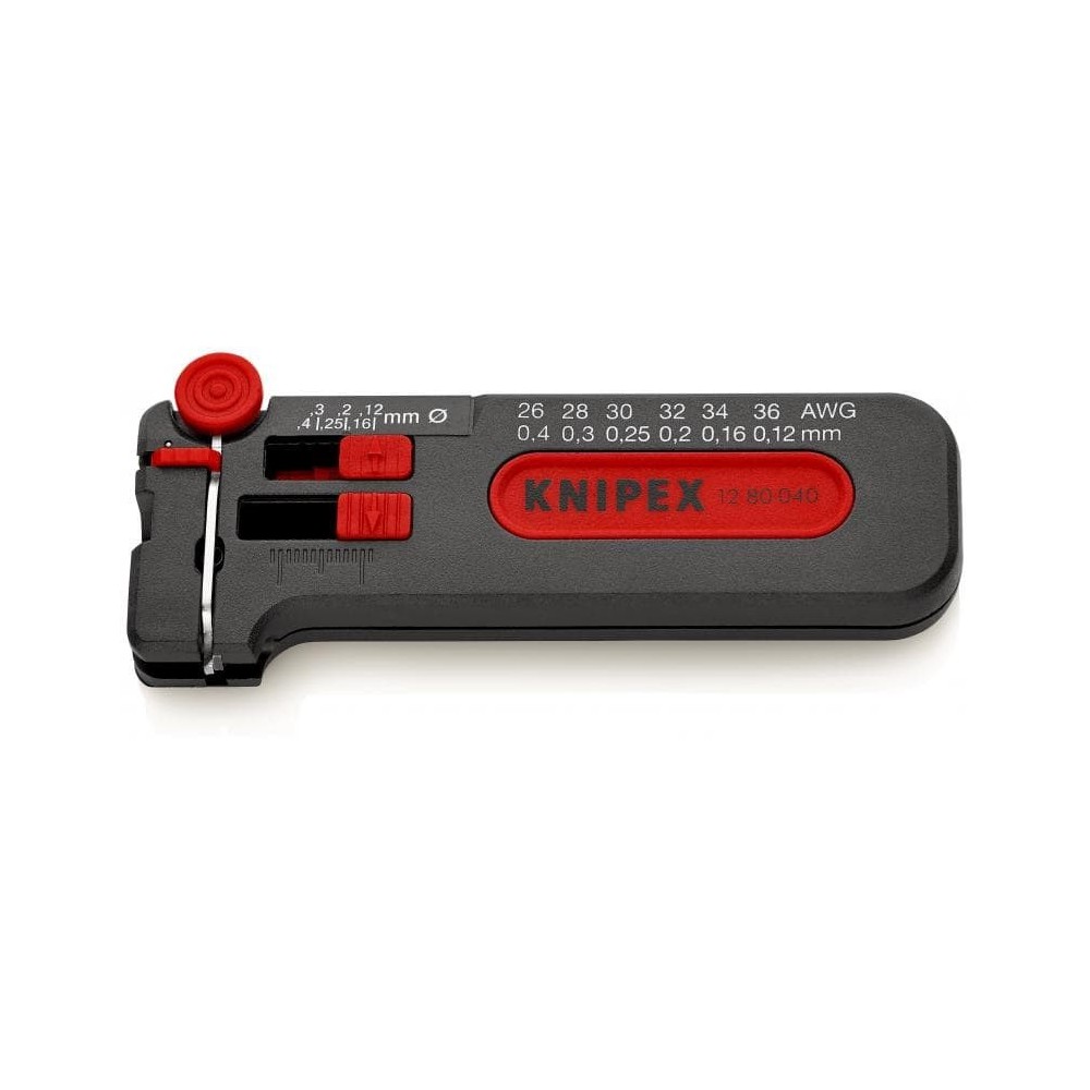 Cleste dezizolator mini 0.12 - 0.4 mm, blister, Knipex