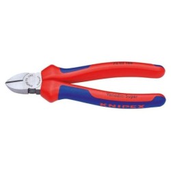 Cleste cromat cu tais lateral si maner multicomponent, 160 mm, Knipex