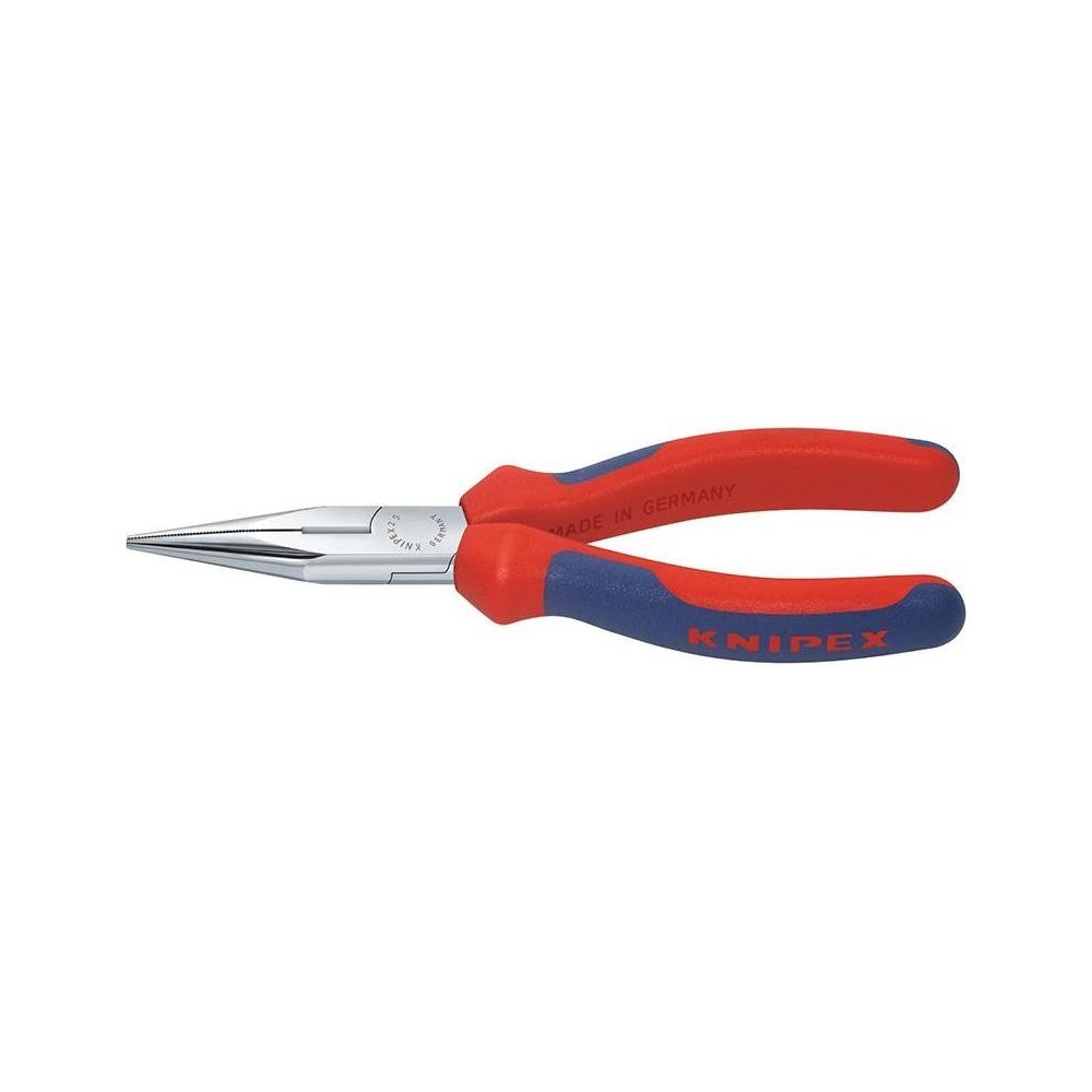 Cleste plat si rotund cromat cu manere multicomponent 140mm, Knipex