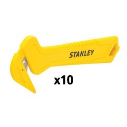 Cutter pentru carton simplu/dublu set 10 buc, Stanley