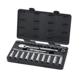 Set cap chei tubulare 1/2", 10-22mm, 28 piese, GearWrench