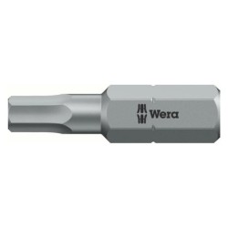 Bit dur 1/4" DIN3126 C6.3 HEX 1.5x25mm, Wera