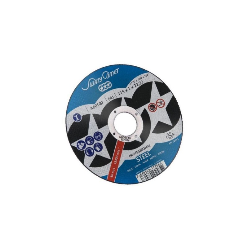 Disc abraziv de debitare Swaty Comet Professional Metal, 115 x 2,0 mm
