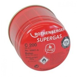 Cartus de gaz cu valva tip membrana C200 330ml, Rothenberger