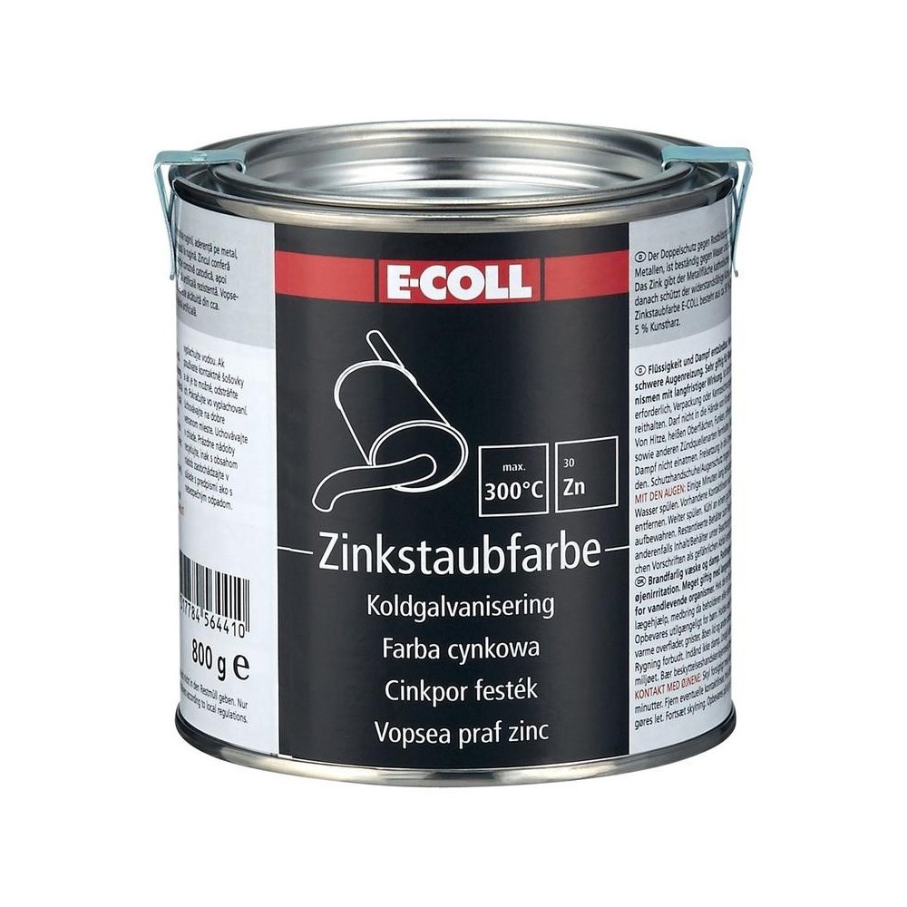Vopsea cu praf de zinc 375ml/800g cutie EE, E-Coll