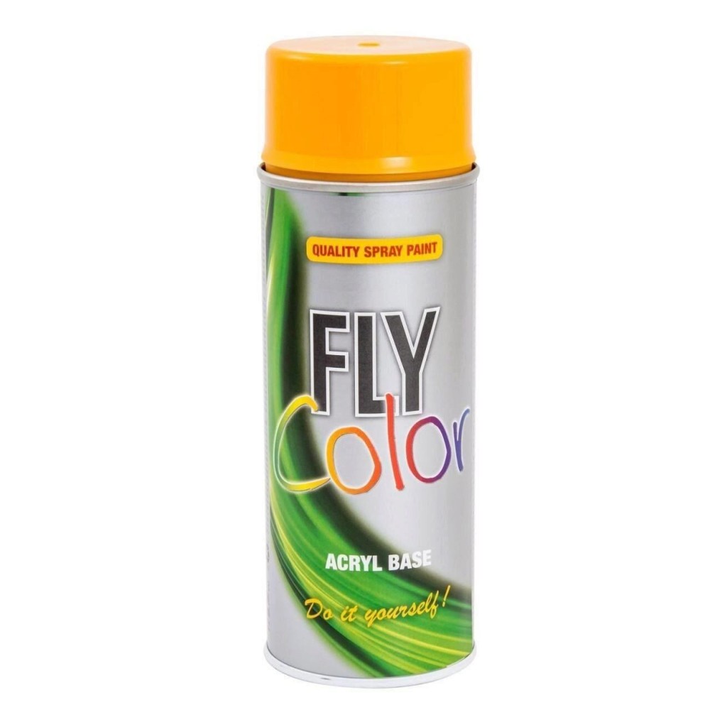Spray vopsea decorativa orange RAL1007 c.400697 400ml, Fly Color