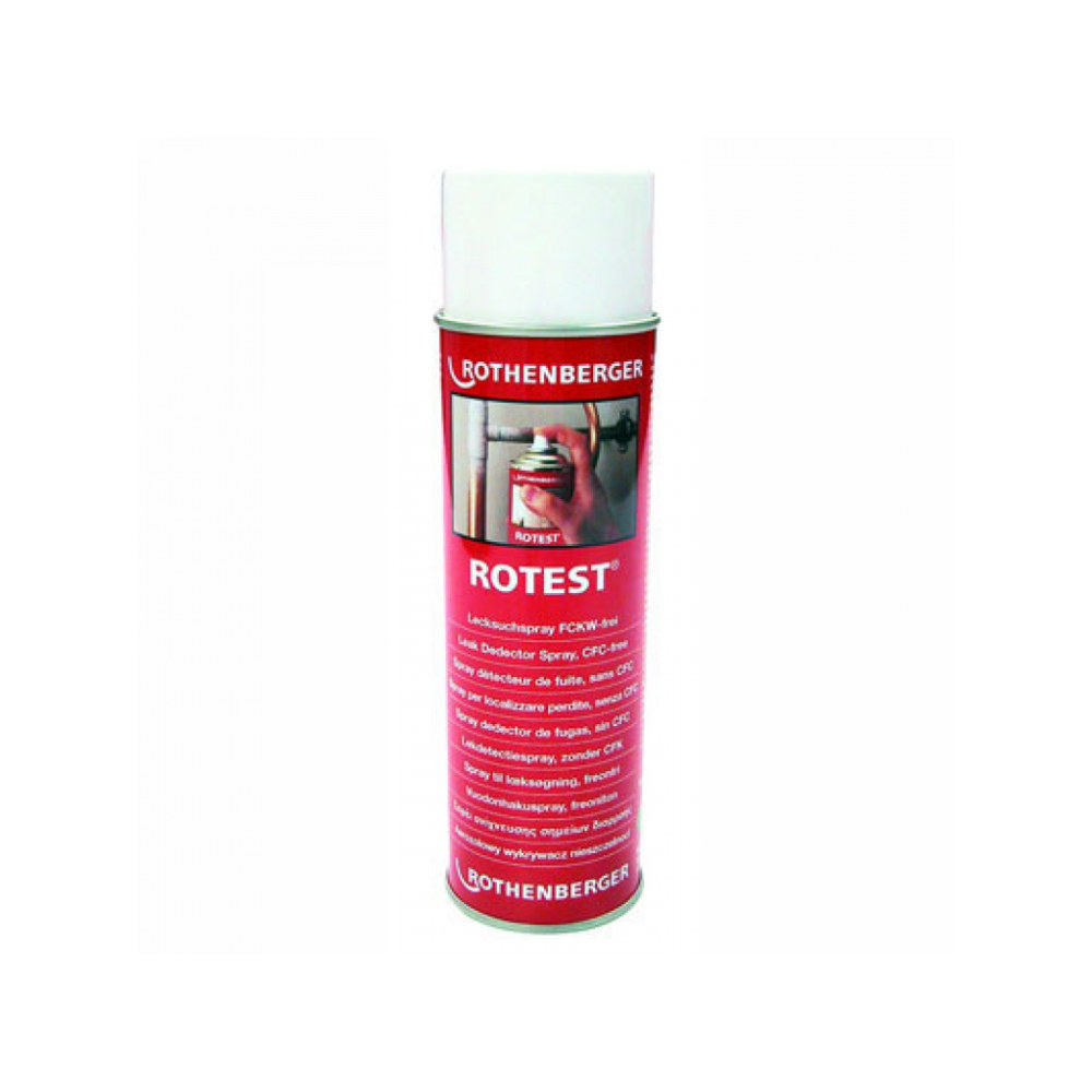 Spray pentru detectat scapari de gaze tip ROTEST 400 ml, Rothenberger