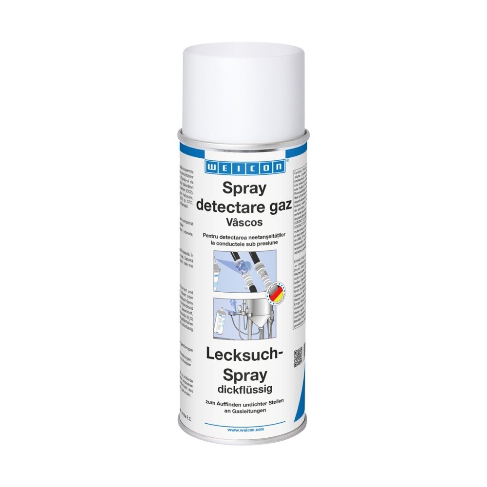 Spray detectare gaz, vascos 400 ml, Weicon