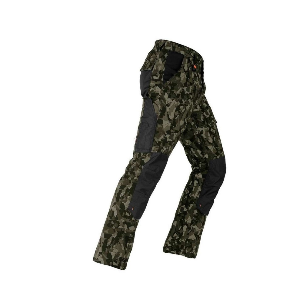 Pantaloni TENERE PRO camouflage-verde mas.M, Kapriol