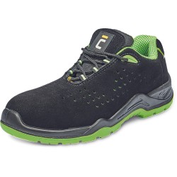 Pantofi HALWILL MF ESD S1P SRC, negru/verde, mas. 36, Cerva