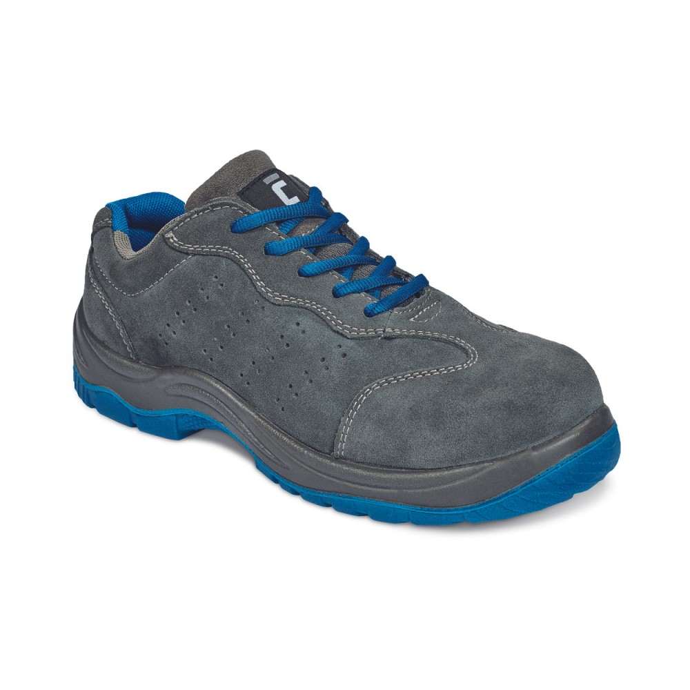 Pantofi MONTROSE ESD S1P SRC, gri/albastru, mas. 36, Cerva
