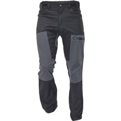 Pantaloni NALUTO, negru/gri, mas. L, CRV