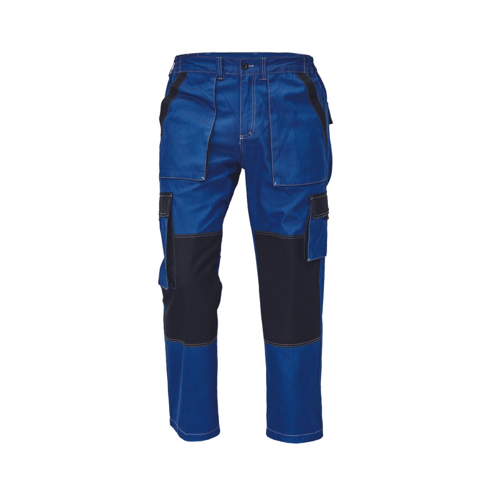 Pantaloni MAX SUMMER, albastru/negru, mas. 44, Cerva