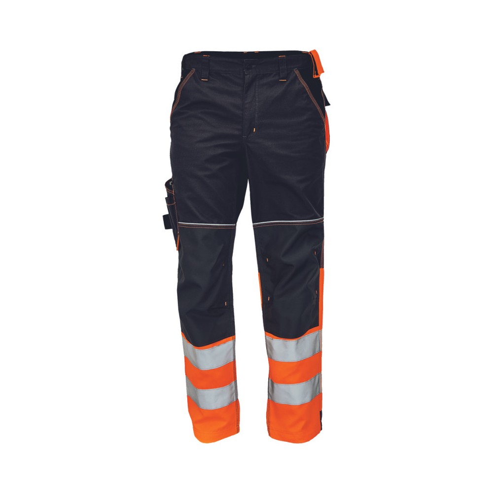 Pantaloni KNOXFIELD HV DW275, antracit/portocaliu, mas. 58, Cerva