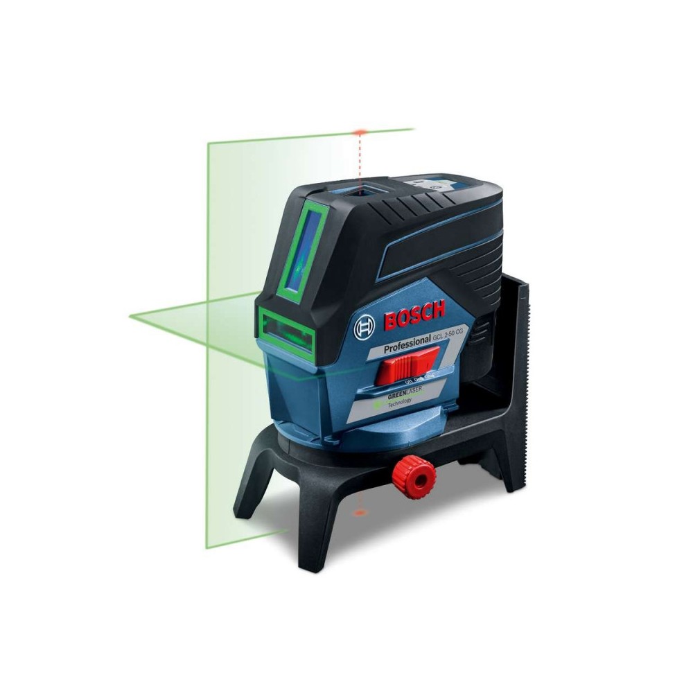 Nivela laser verde cu linii Bosch 12V GCL 2-50 CG, Bosch