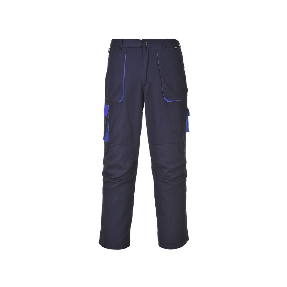 Pantaloni Texo Contrast, bleumarin, mas. L, Portwest