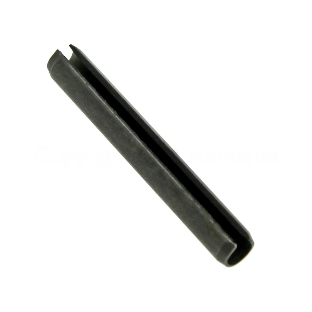 Stift elastic crestat 4x30, ISO 8752, Negru, Elemente de asamblare