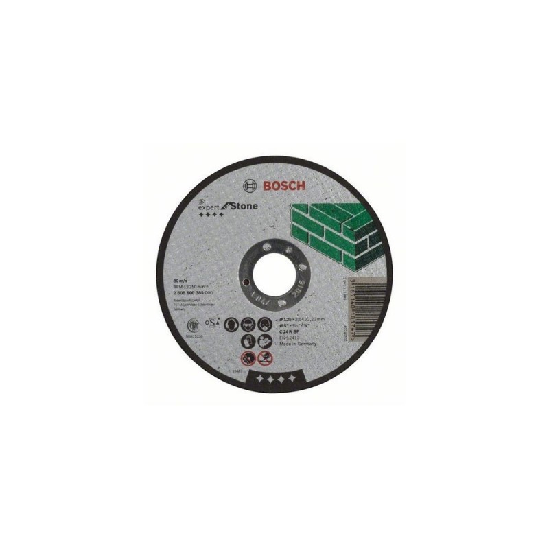 Disc abraziv pentru debitare Bosch Expert Stone 125x2.5 mm