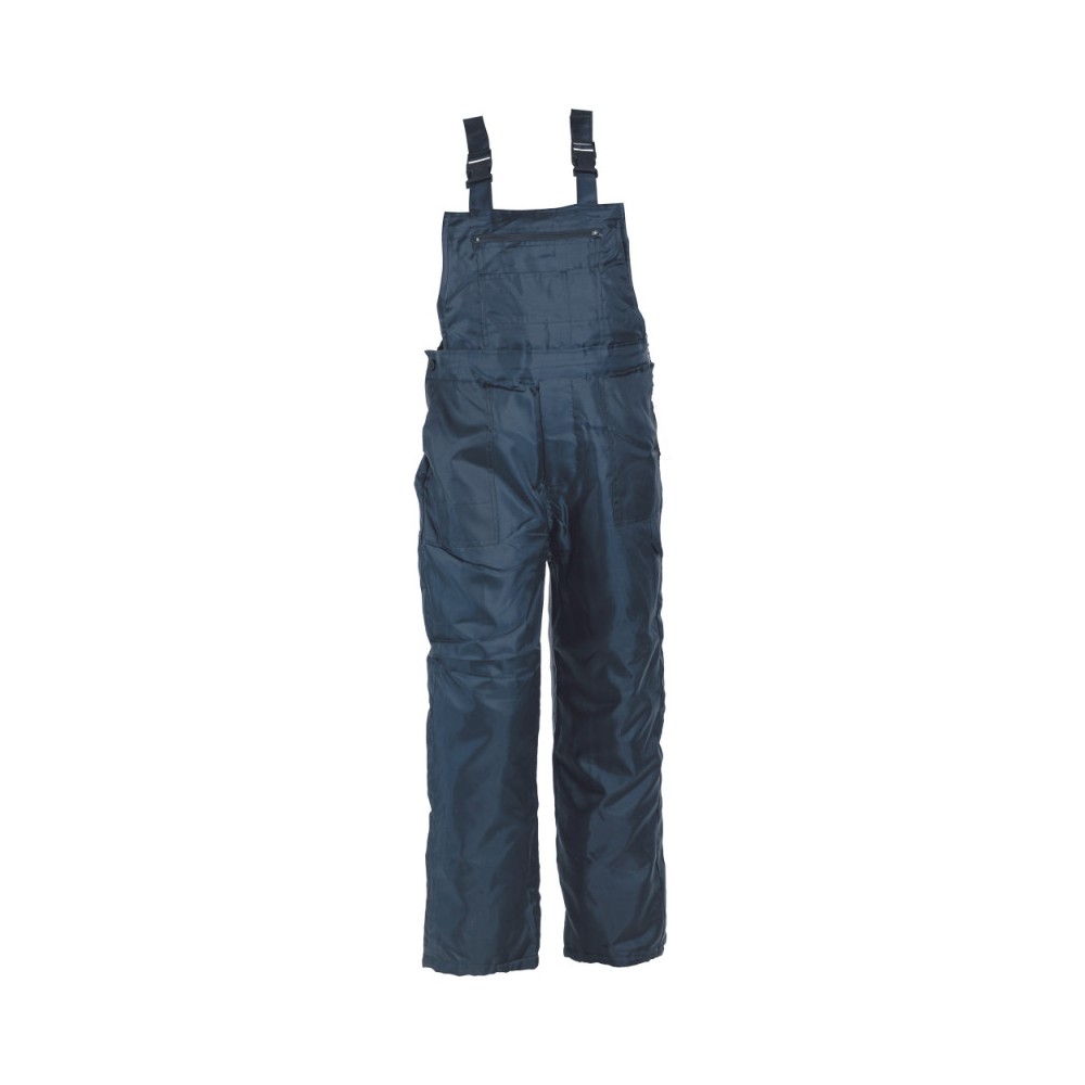 Pantaloni termoizolati cu pieptar TITAN, bleumarin, mas. L, Cerva