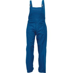 Pantaloni cu pieptar BE-01-006 UDO, albastru, mas. 52,...