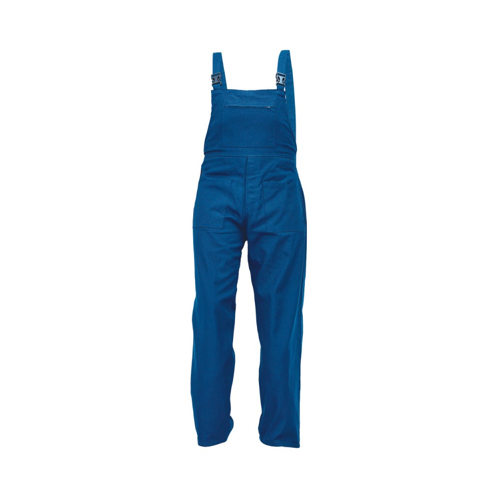 Pantaloni cu pieptar BE-01-006 UDO, albastru, mas. 52, Fridrich & Fridrich
