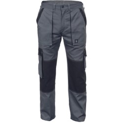 Pantaloni MAX SUMMER, gri/negru, mas. 50, Cerva