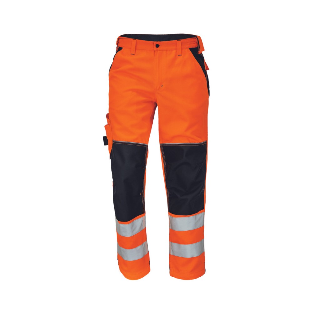 Pantaloni KNOXFIELD HV FL290, orange, mas. 56, Cerva