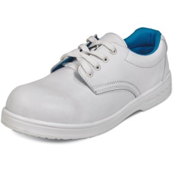 Pantofi RAVEN S2, alb, mas. 45, Cerva