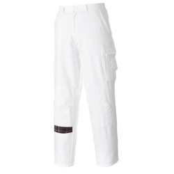 Pantaloni zugrav, alb, mas. XL, Portwest