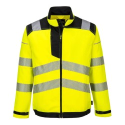 Jacheta de lucru HI-VIS PW3, galben/negru, mas. M, Portwest