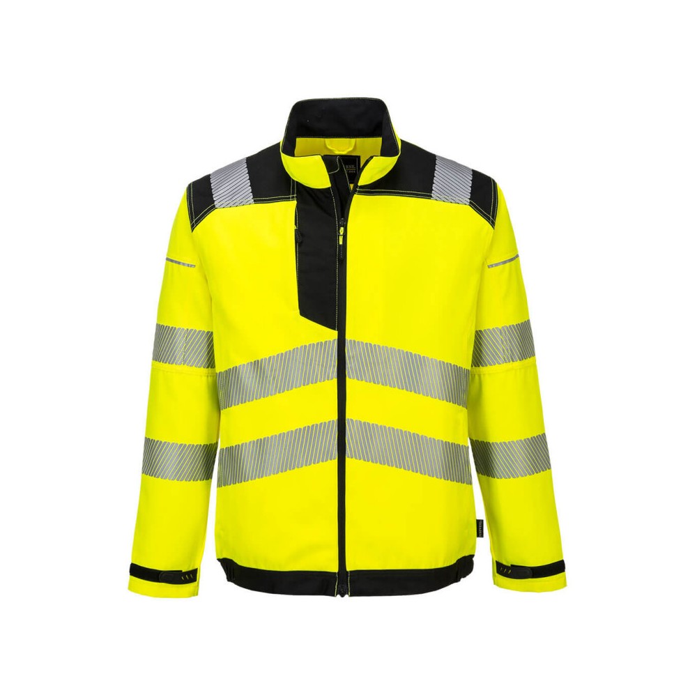 Jacheta de lucru HI-VIS PW3, galben/negru, mas. M, Portwest