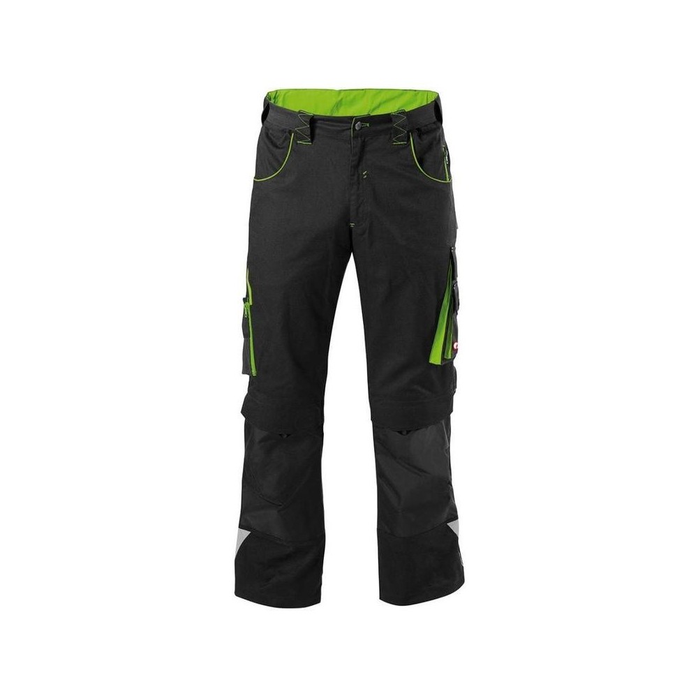 FORTIS - Pantaloni H 24, negru/verde, marime 27, Fortis