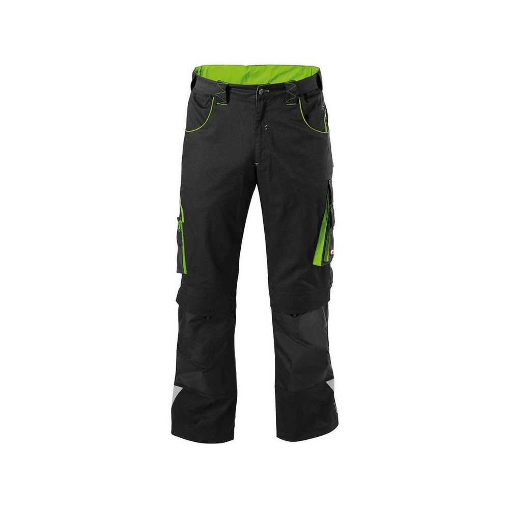 FORTIS - Pantaloni H 24, negru/verde, marime 102, Fortis
