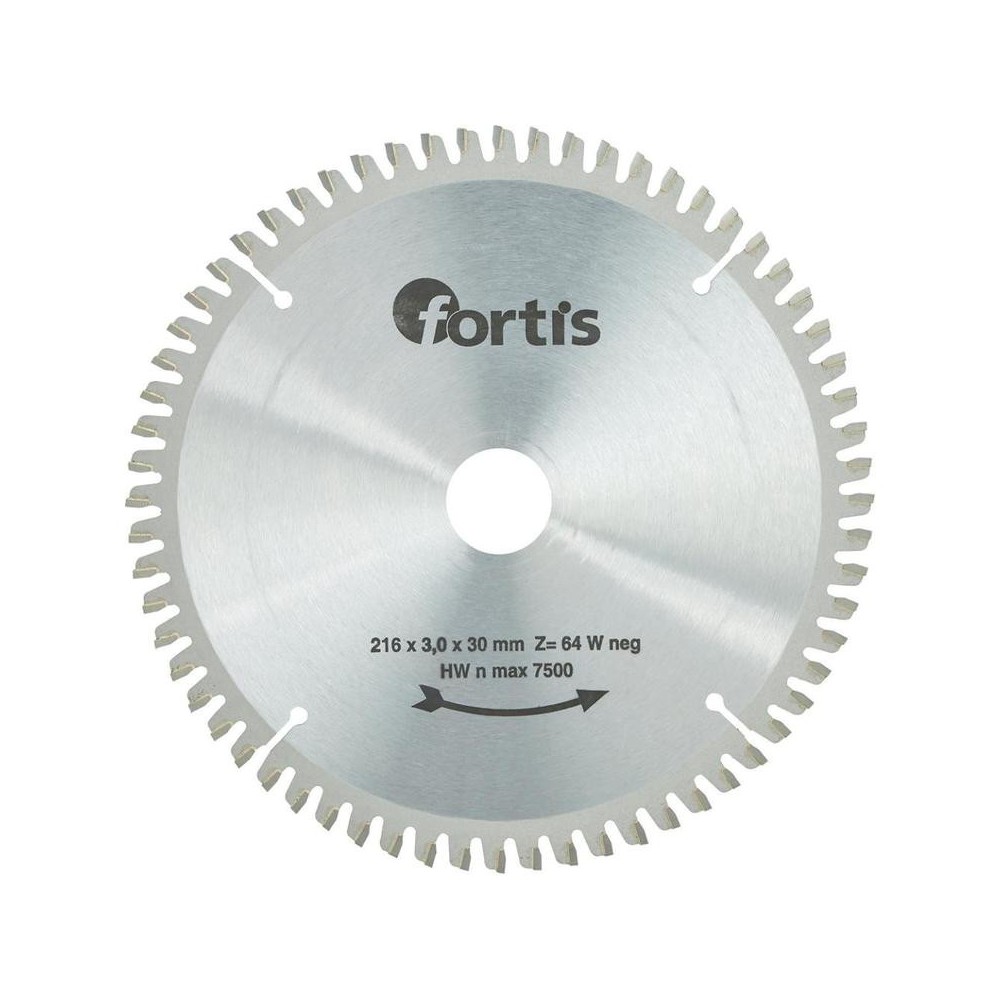 FORTIS - Panza fierastrau circular 216x3.0x30mm Z64, Fortis