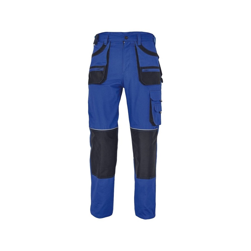 Pantaloni CARL BE-01-003, albastru/negru, mas. 46, Fridrich & Fridrich