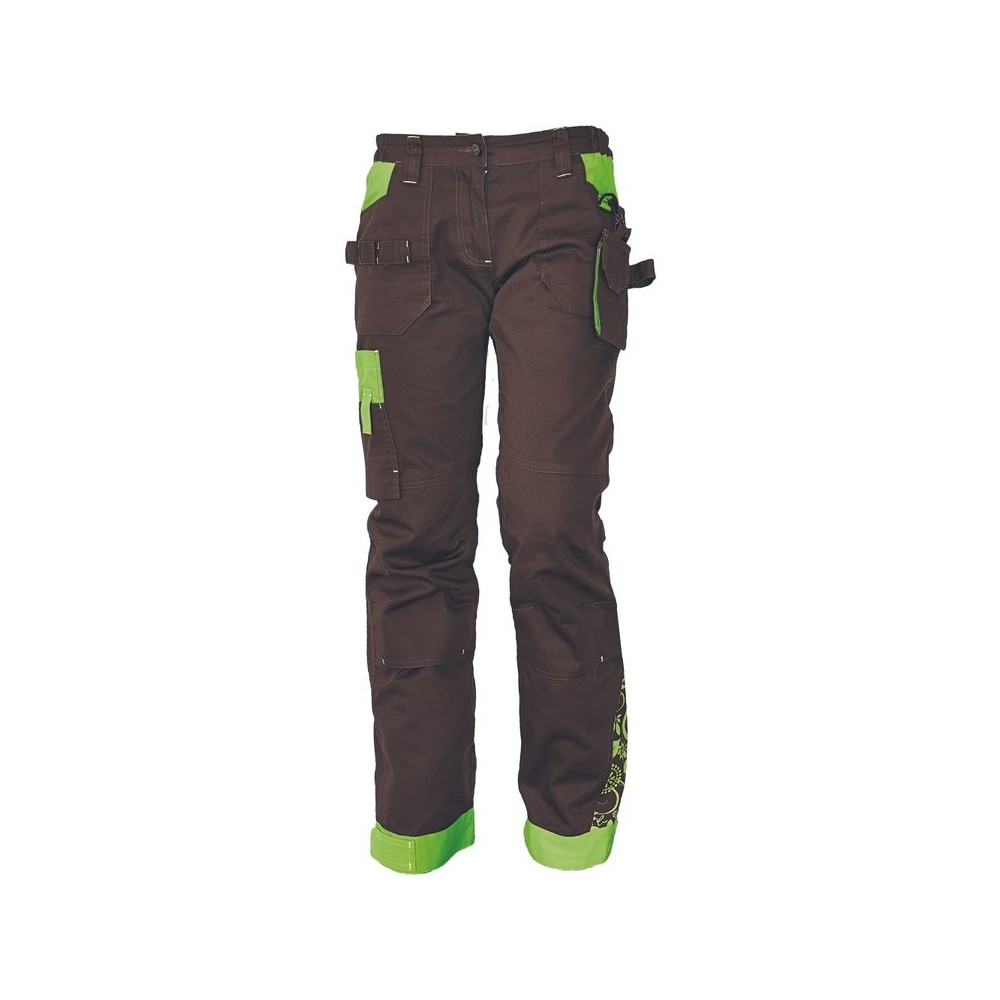 Pantaloni YOWIE, maro/verde, mas. 46, CRV