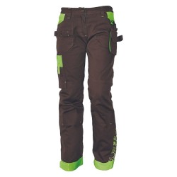 Pantaloni YOWIE, maro/verde, mas. 48, CRV