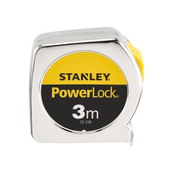 Ruleta Powerlock classic cu carcasa abs 3m x 12.7mm, Stanley