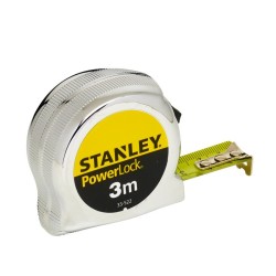 Ruleta micro Powerlock compacta 3m x 19mm, blister, Stanley