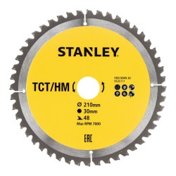 Disc fierastrau circular TCT/HM pentru lemn 210x30mm, 48...