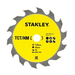 Disc fierastrau circular TCT/HM pentru lemn 130x16mm, 14...
