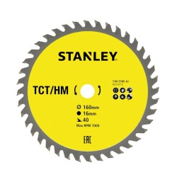 Disc fierastrau circular TCT/HM pentru lemn 160x16mm, 40...