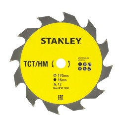 Disc fierastrau circular TCT/HM pentru lemn 170x16mm, 12...