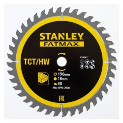 Disc TCT/HM FatMax pentru fierastrau circular 190x16mm,...