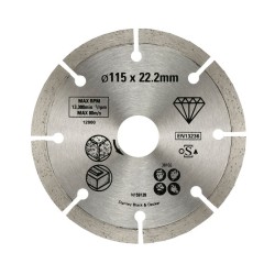 Disc diamantat FatMax segmentat pentru beton/caramida...