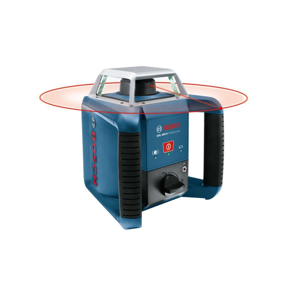 Nivela laser rotativa GRL 400 H, 635nm, 20m, ±0.08mm/m, Bosch