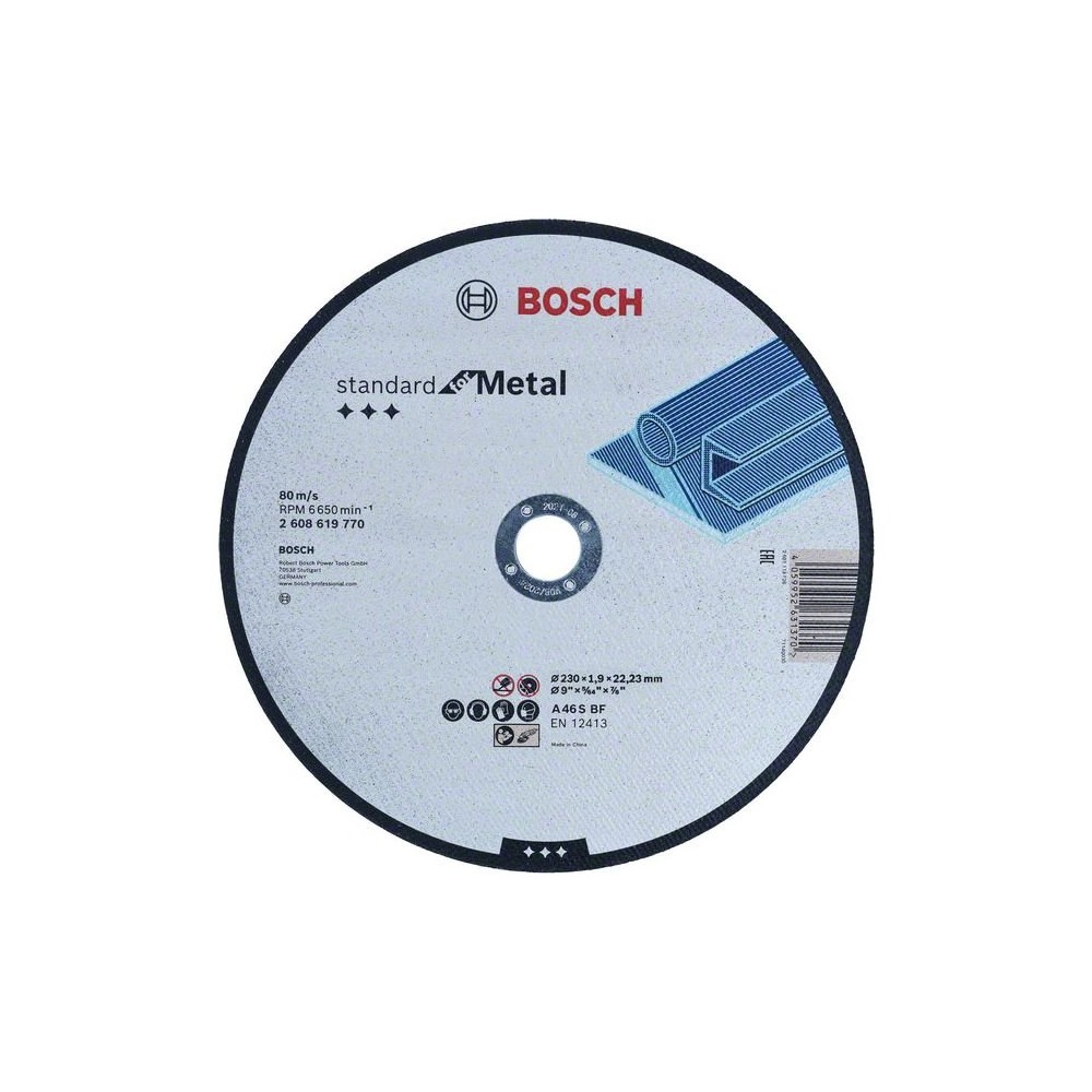 Disc taiere metal 230x1.9mm, Bosch